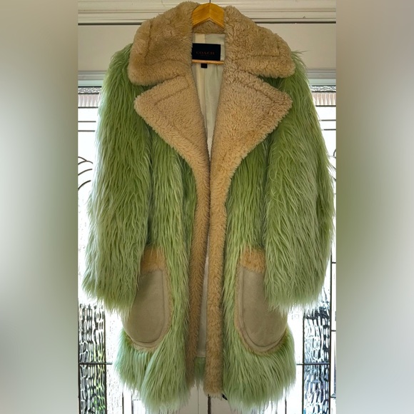 Beautiful, COACH Shearling jacket/coat size S - Picture 2 of 7